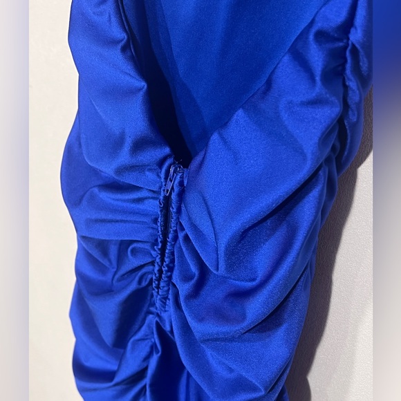 Windsor Martha Formal Satin Mermaid Long Dress /Size XS - Picture 5 of 10